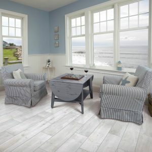 Tile flooring By Window | Nemeth Family Interiors