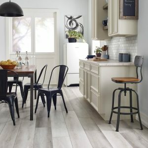 Trendy Hardwood for dining area | Nemeth Family Interiors