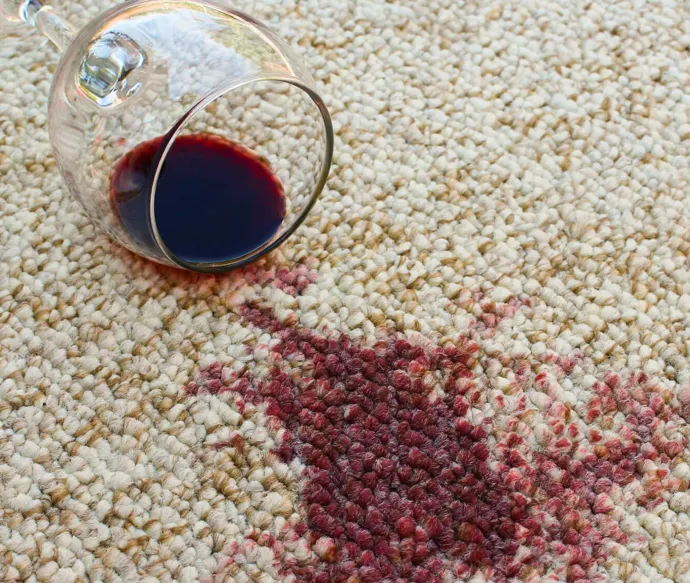 carpet spill cleaning
